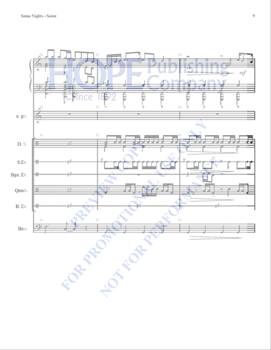 Some Nights Some Nights 5-Octaves scores gallery preview page 11