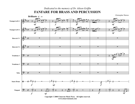 Fanfare for Brass & Percussion