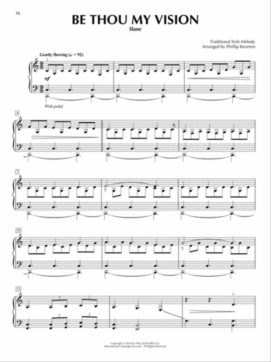 Hymns in a Celtic Style Piano Solo scores gallery preview page 5