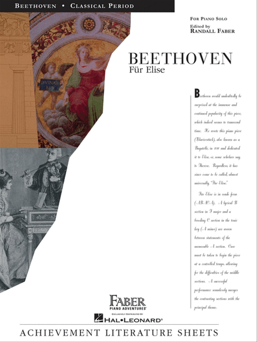 Fur Elise Piano Method scores gallery preview page 1
