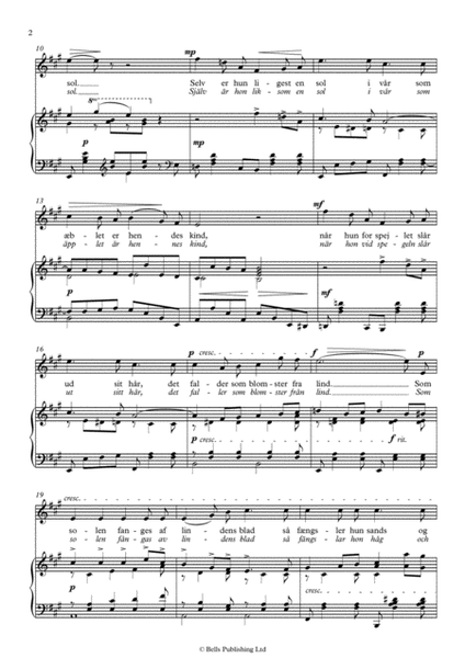 Jungfrun under lind, Op. 10 No. 1 (A Major)
