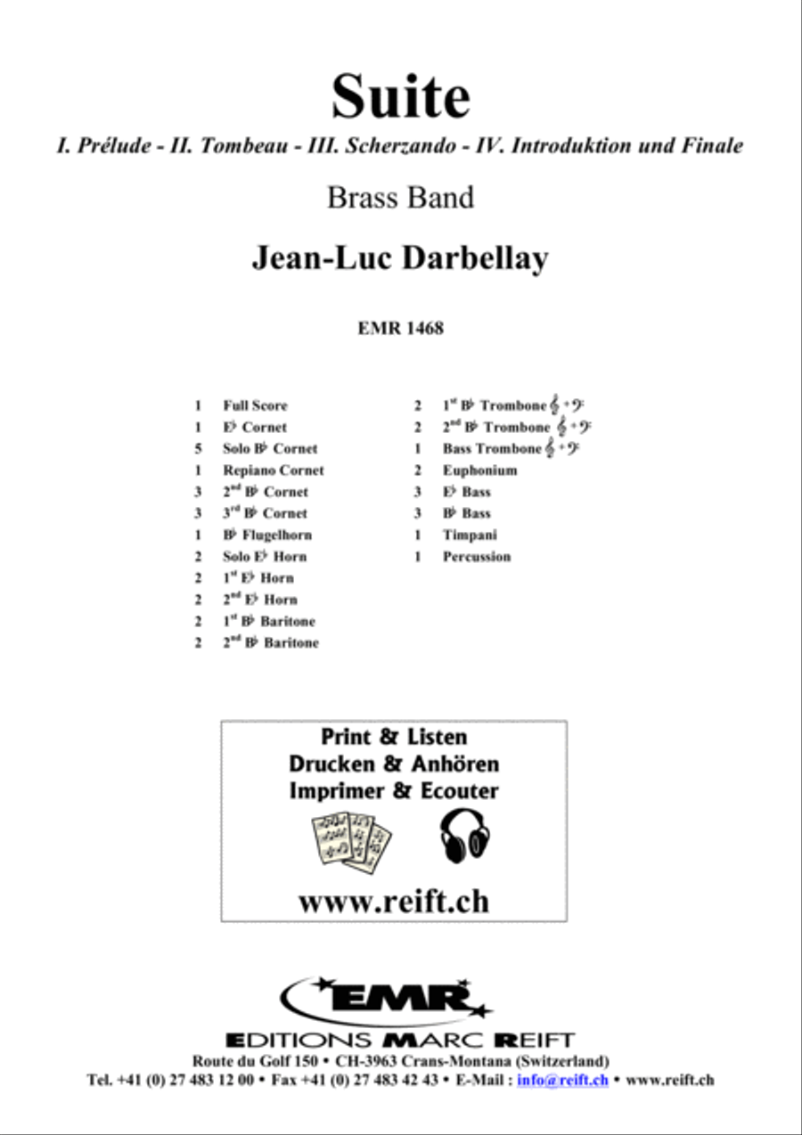 Suite Brass Band scores gallery preview page 2