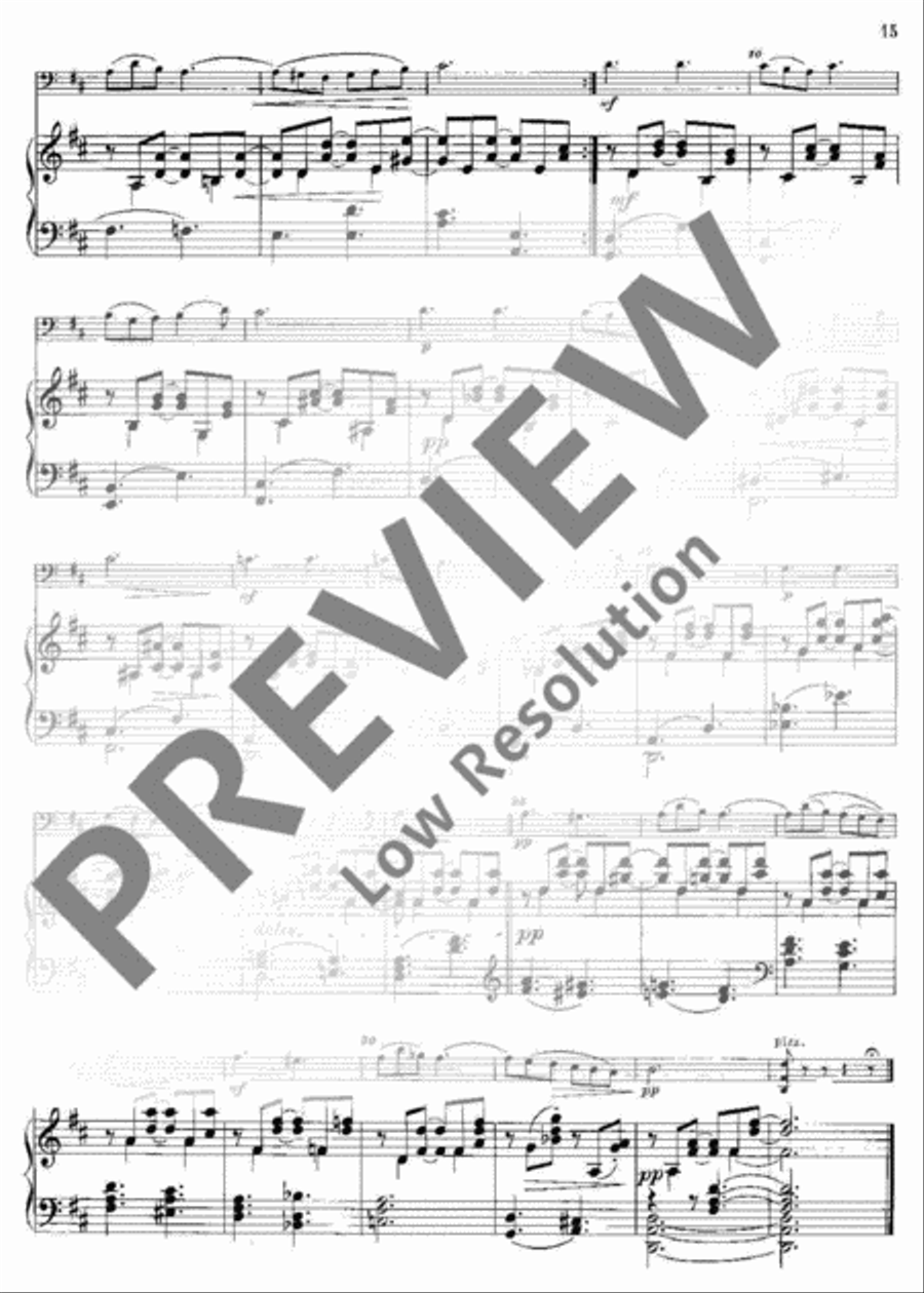 Ten Miniatures Cello scores gallery preview page 16