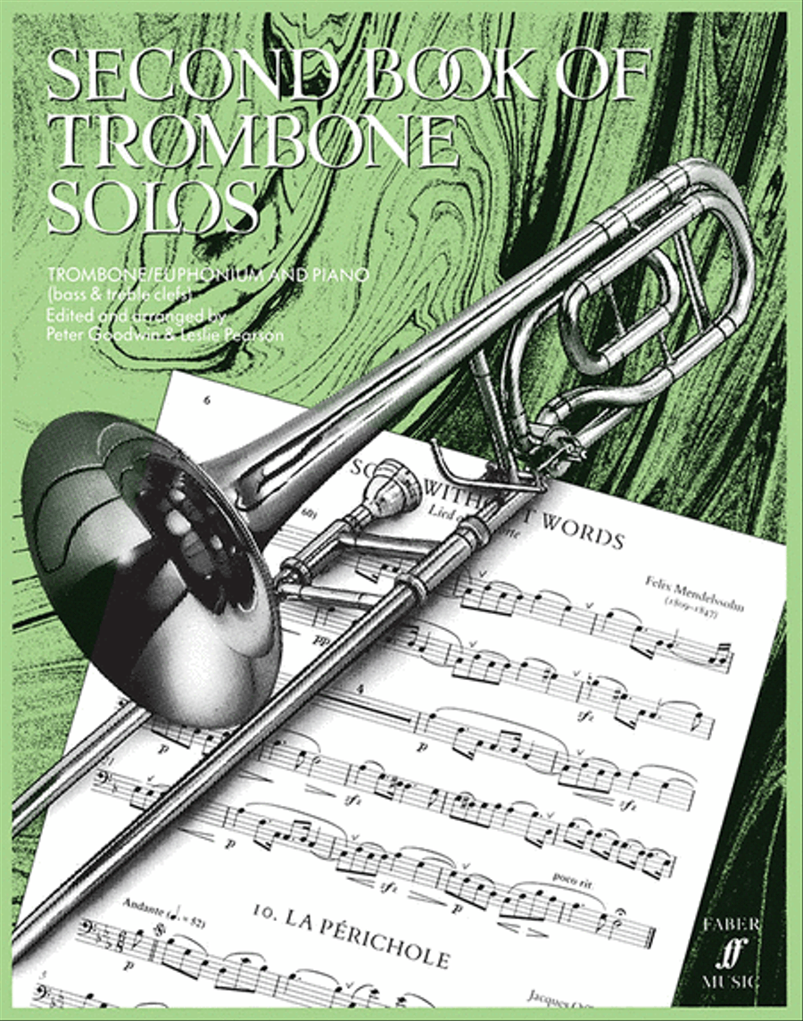 Second Book of Trombone Solos Baritone Horn scores gallery preview page 1