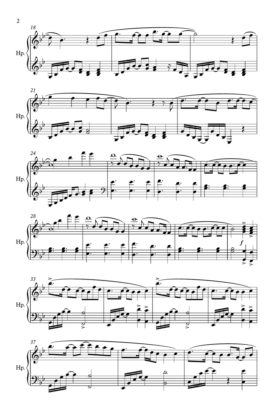 Rather Be Harp scores gallery preview page 2