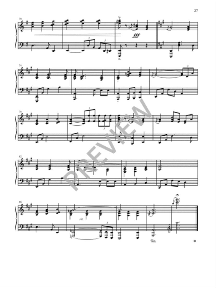 Seasons of Grace - Volume 3 Piano Solo scores gallery preview page 29