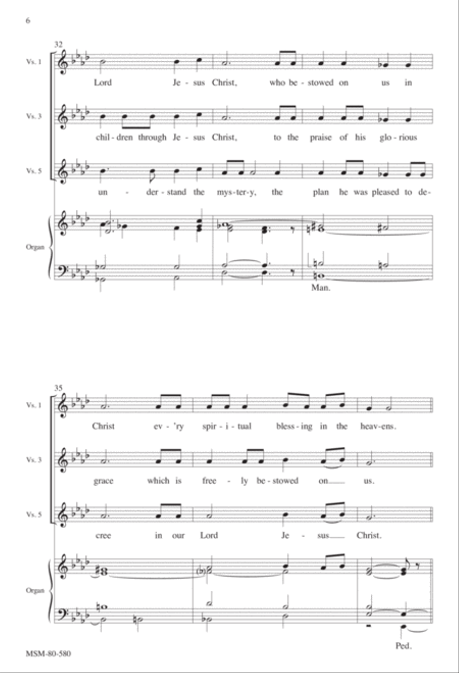 Behold, a New Creation SAB scores gallery preview page 6
