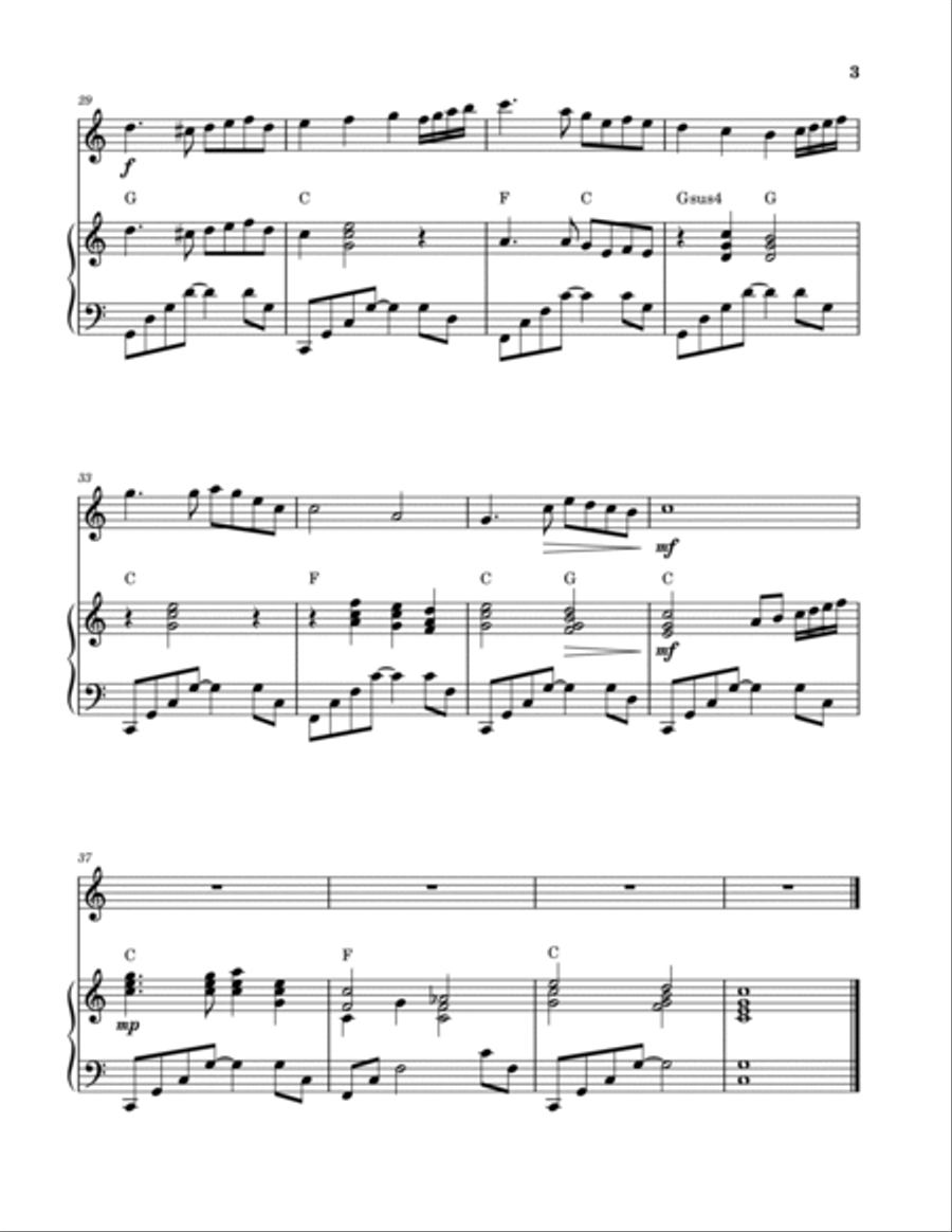 What A Friend We Have In Jesus (Flute Solo and Piano) What A Friend We Have In Jesus (Flute Solo and Piano) Flute Solo scores gallery preview page 3