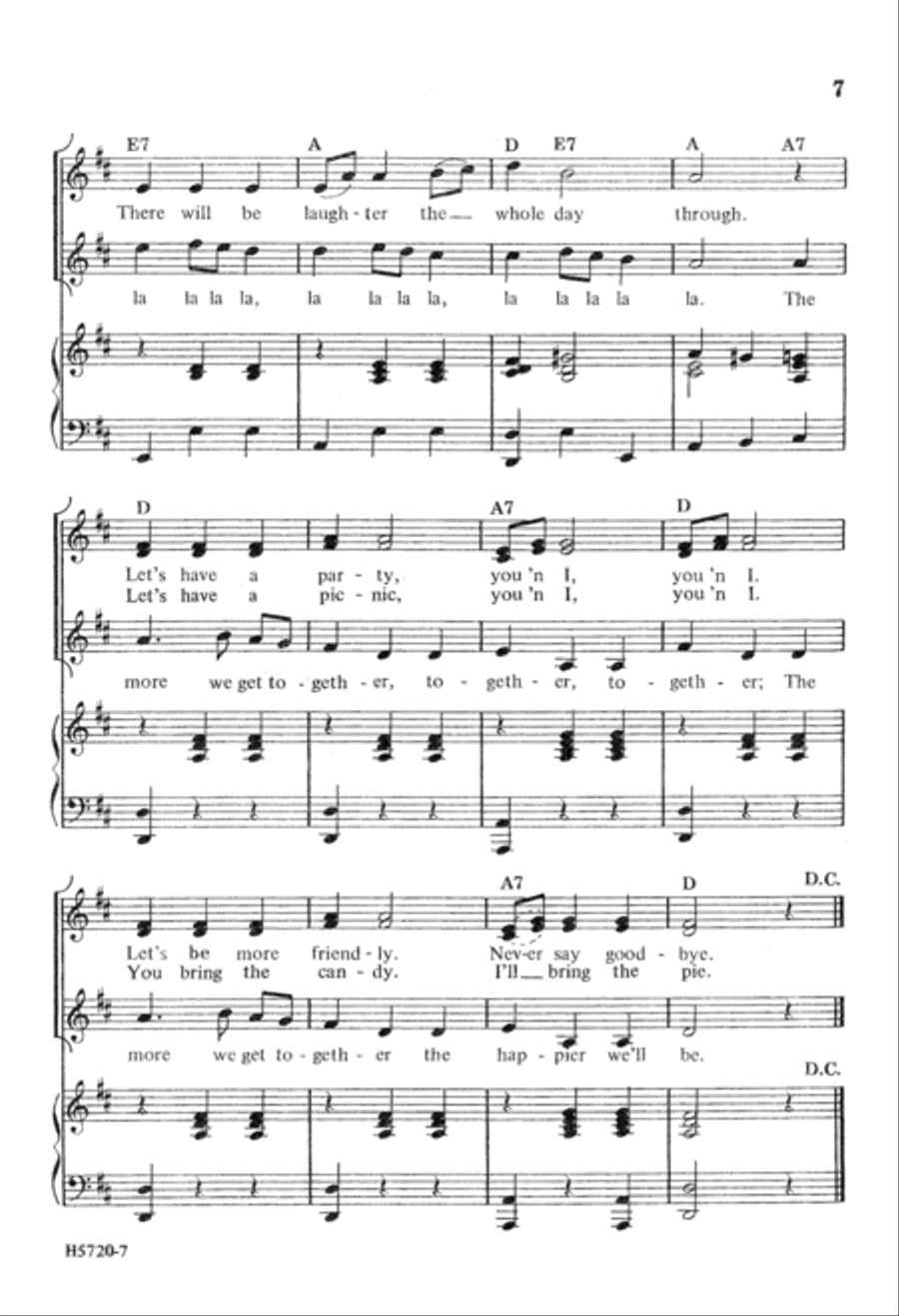 Folk Partner Songs SSA scores gallery preview page 8