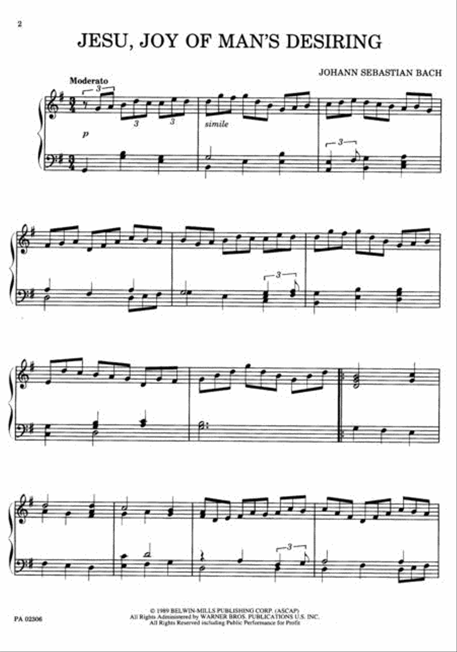 Jesu, Joy of Man's Desiring Small Ensemble scores gallery preview page 2