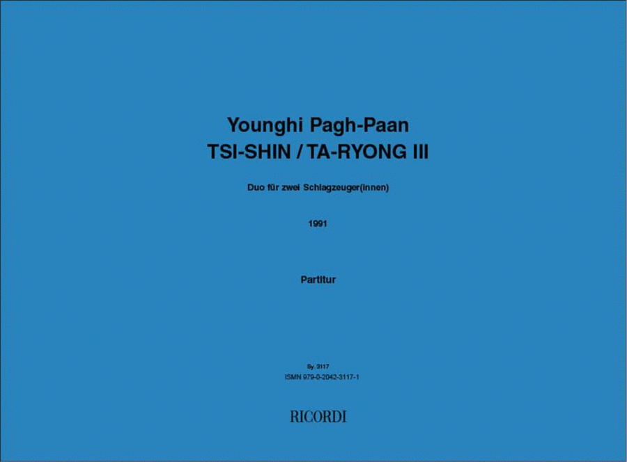 Tsi-Shin - Ta -Ryong III