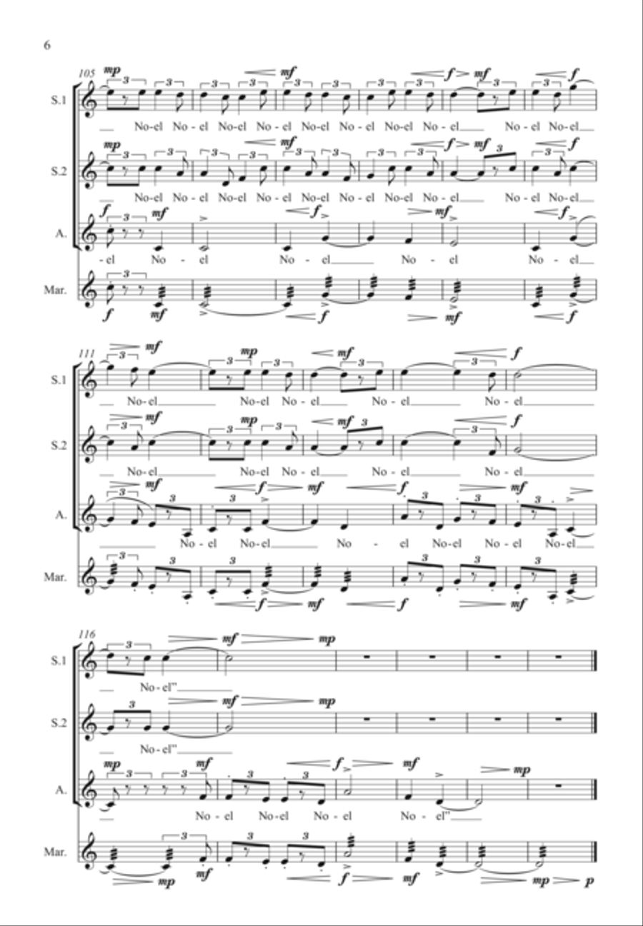 Little Tree Little Tree Choir scores gallery preview page 6