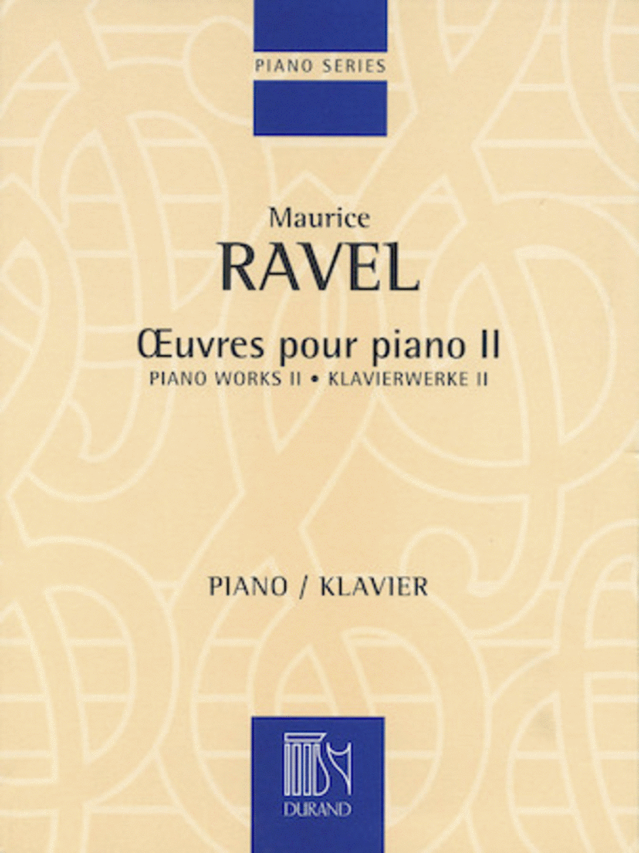 Oeuvres for Piano II