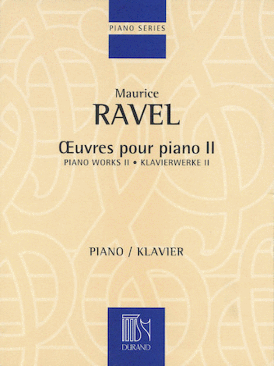 Piano Works II Piano Solo scores gallery preview page 1