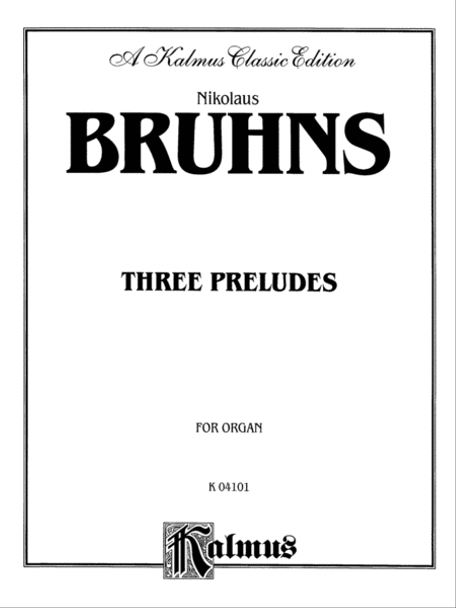 Three Preludes and Fugues Organ scores gallery preview page 2