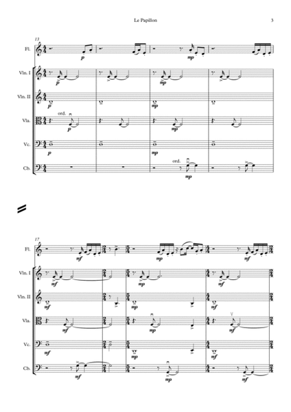 Le Papillon - A Musical Poem for Flute Solo & String Orchestra