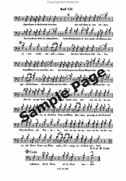 Strauss J Dithyrambe Op236