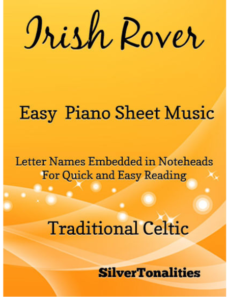Irish Rover Easy Piano Sheet Music
