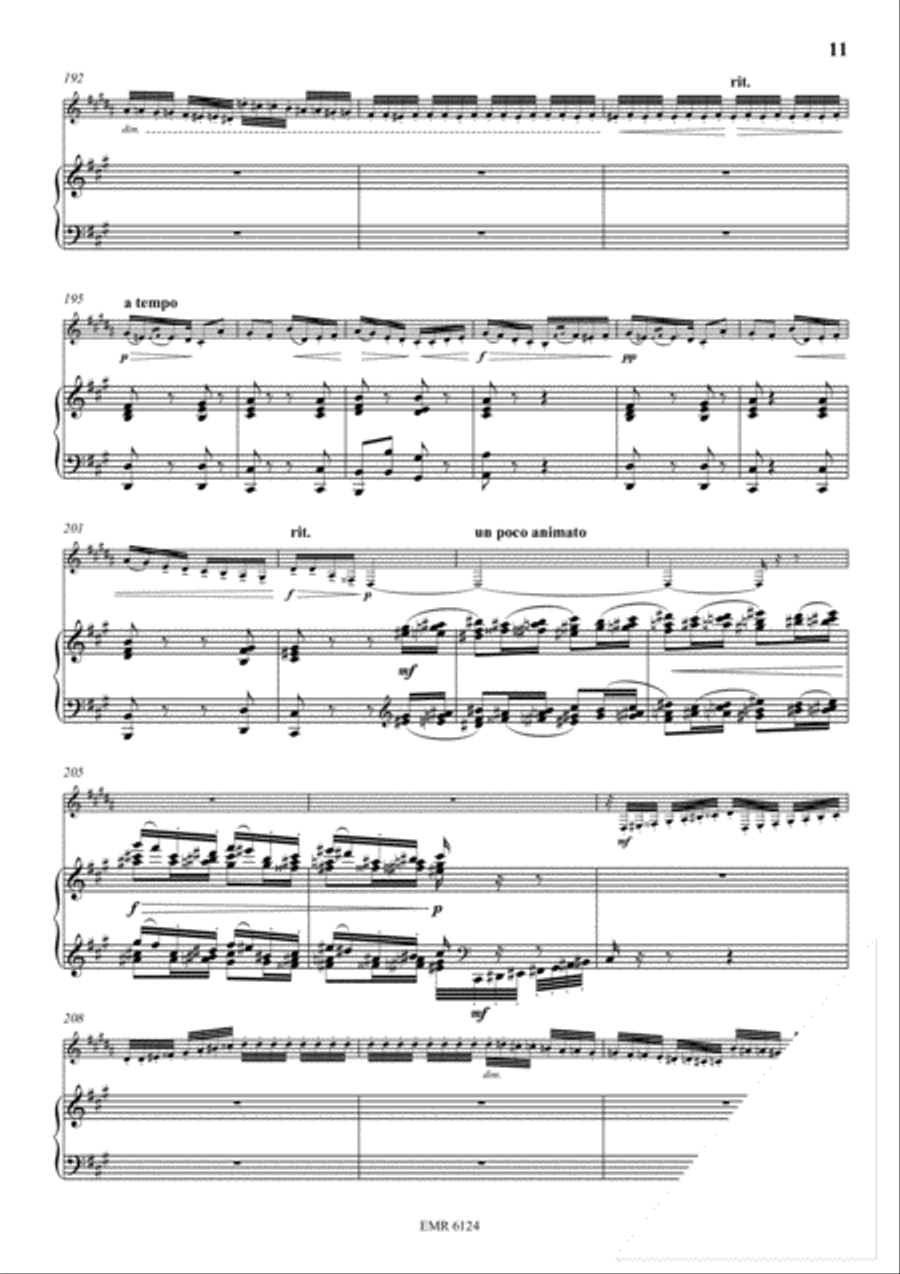 Variations On A Rococo Theme Flugelhorn scores gallery preview page 12
