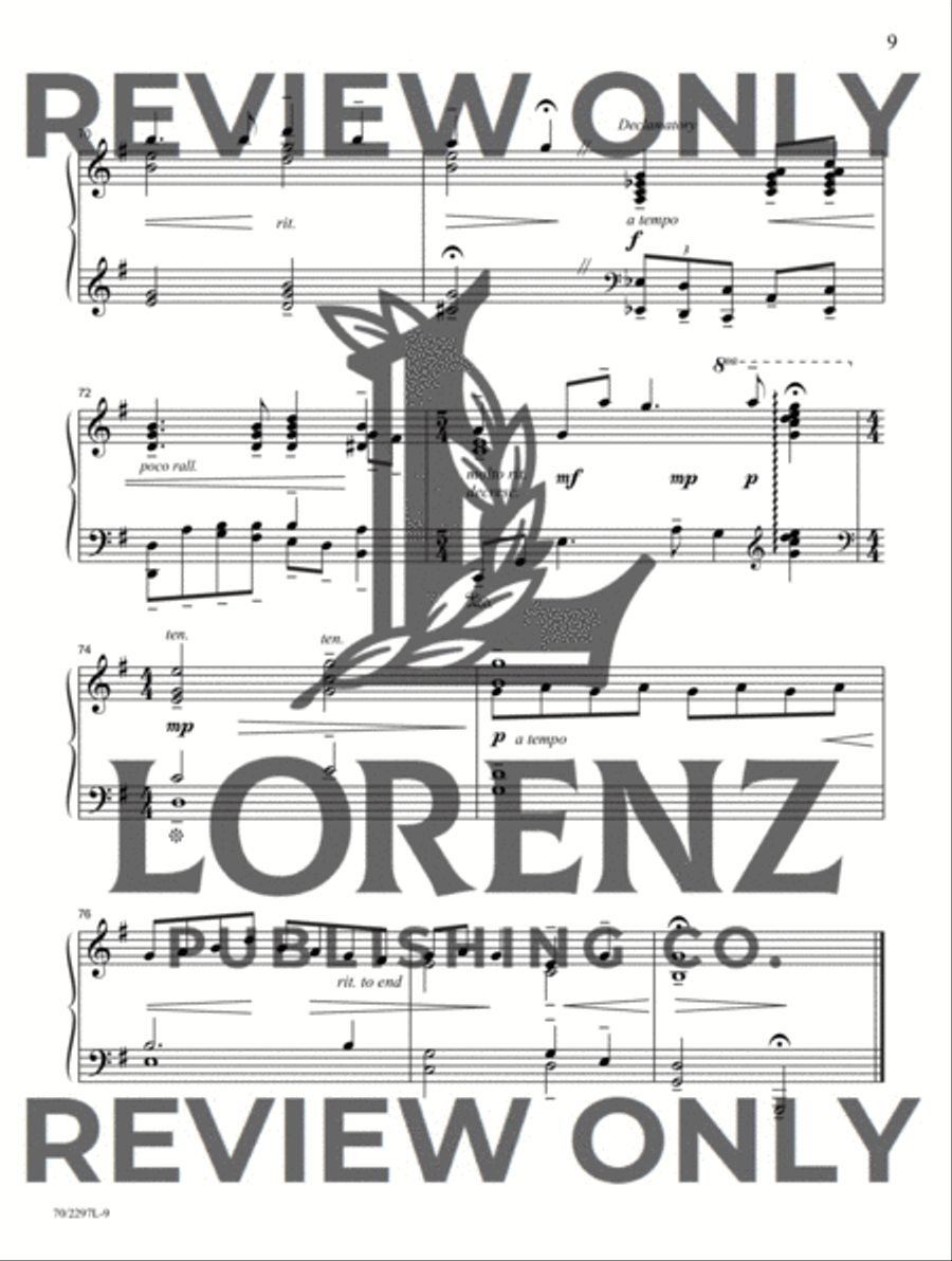 I Surrender All Piano Solo scores gallery preview page 7