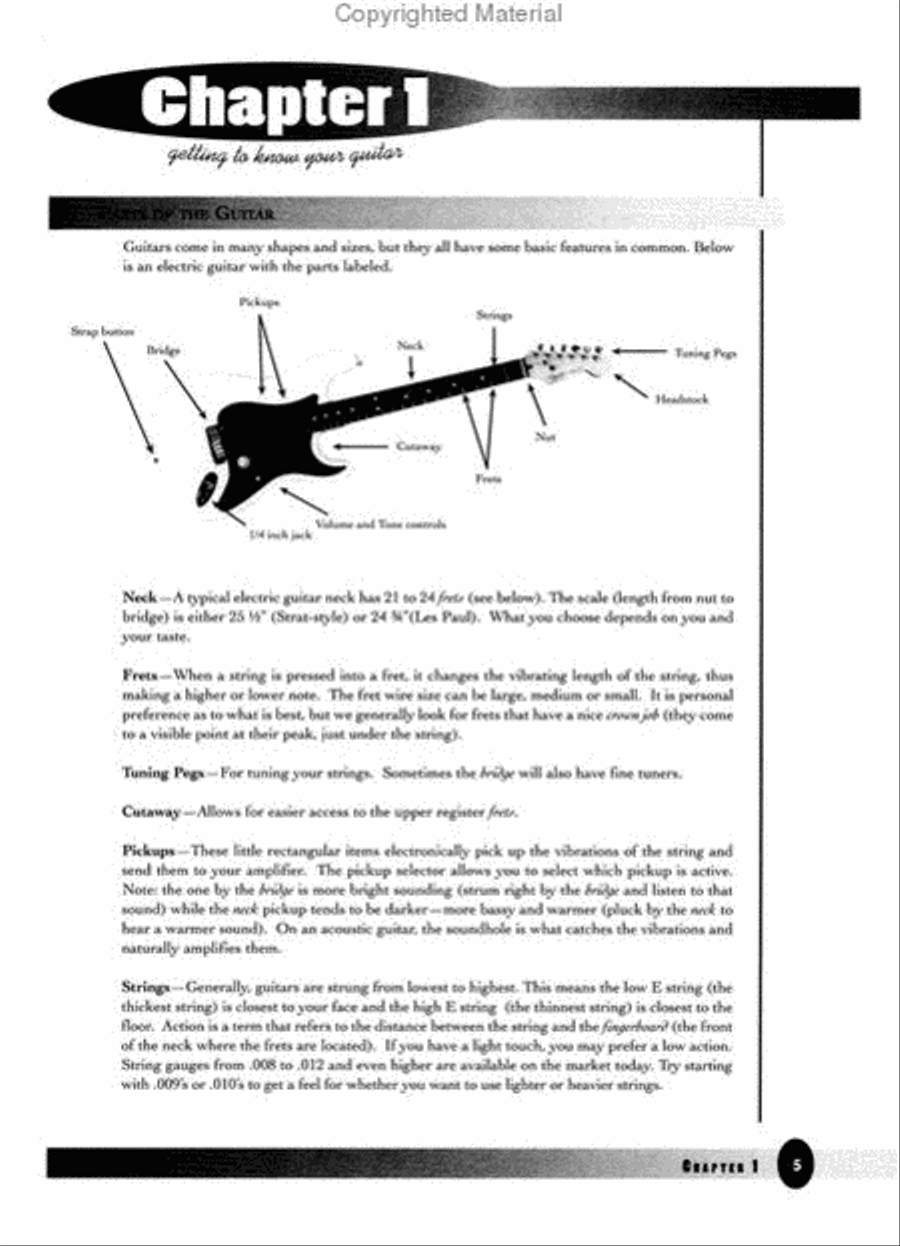 Basic Blues Guitar Method, Book 1 Electric Guitar scores gallery preview page 2