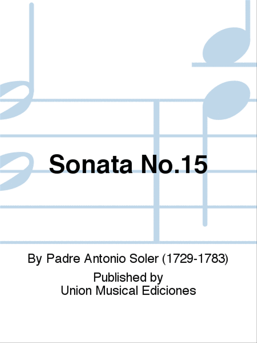 Sonata No.15 Sonata No.15 Acoustic Guitar scores gallery preview page 1