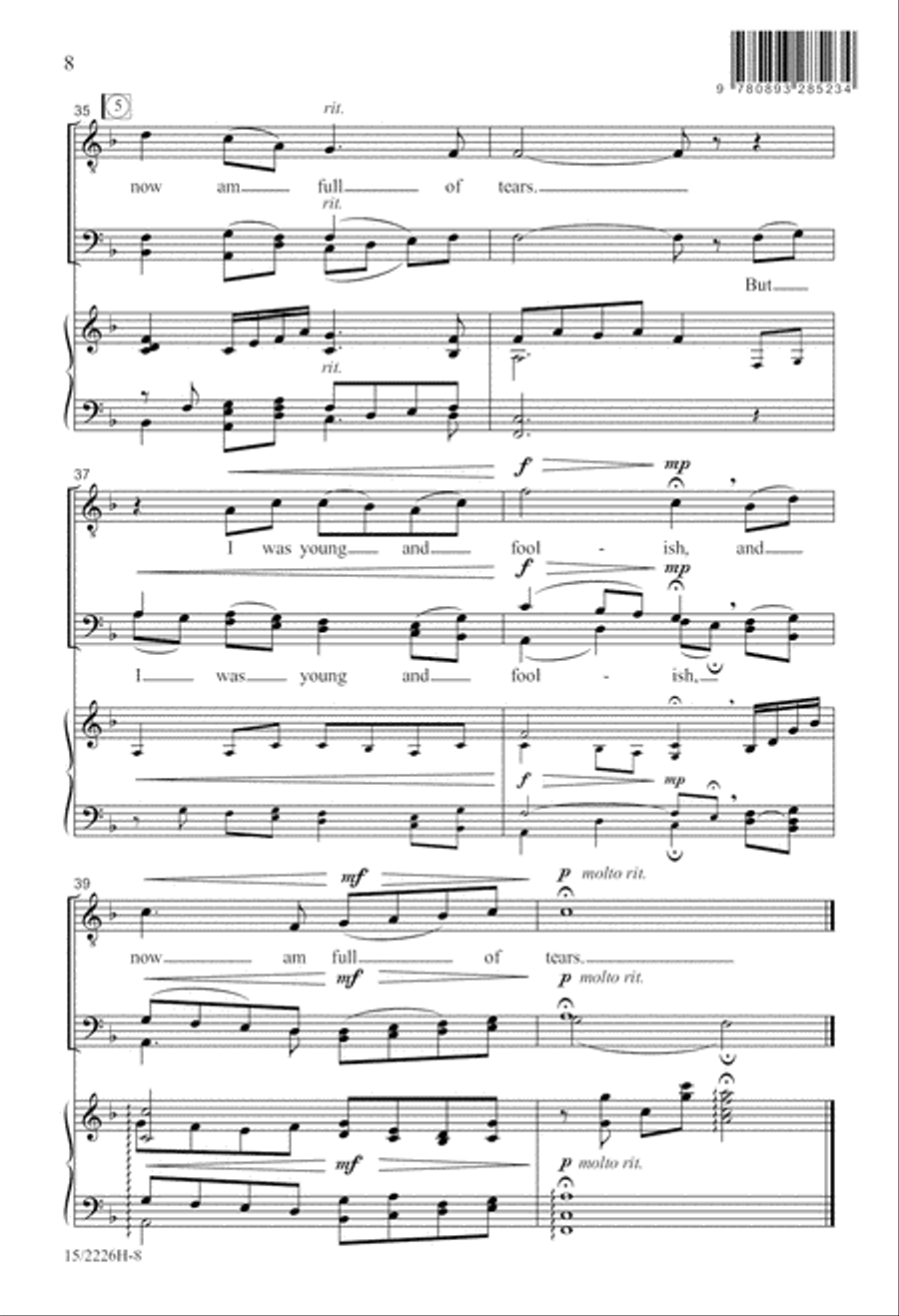 Down by the Salley Gardens TTB scores gallery preview page 9
