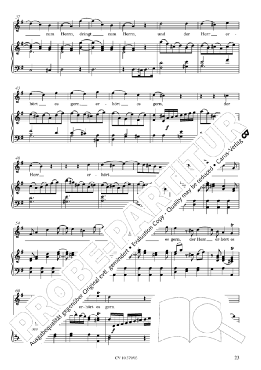 Der Tod Jesu 4-Part scores gallery preview page 24