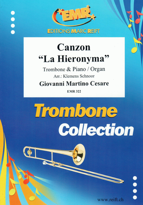 Book cover for Canzon La Hieronyma
