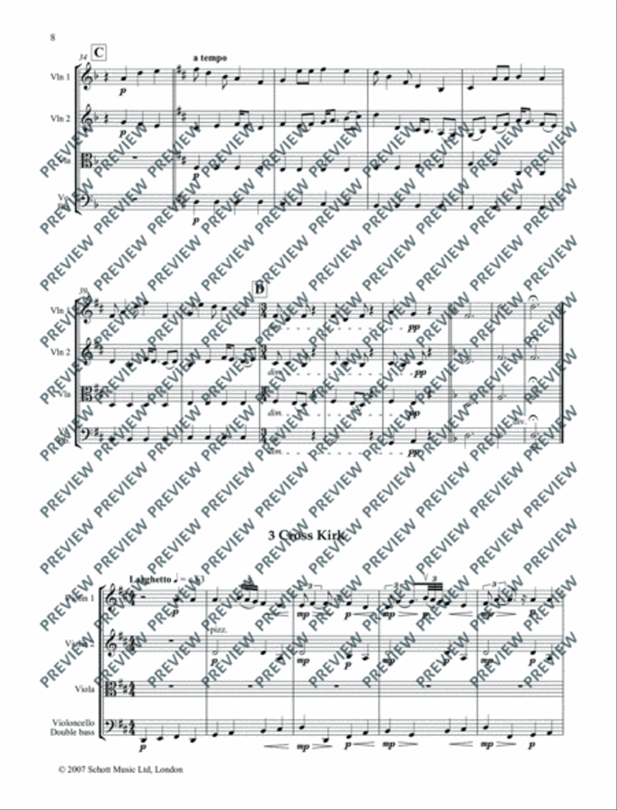 Start Point String Quartet scores gallery preview page 9