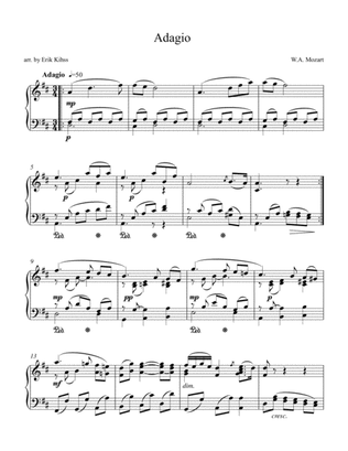 Mozart Adagio - Intermediate Piano