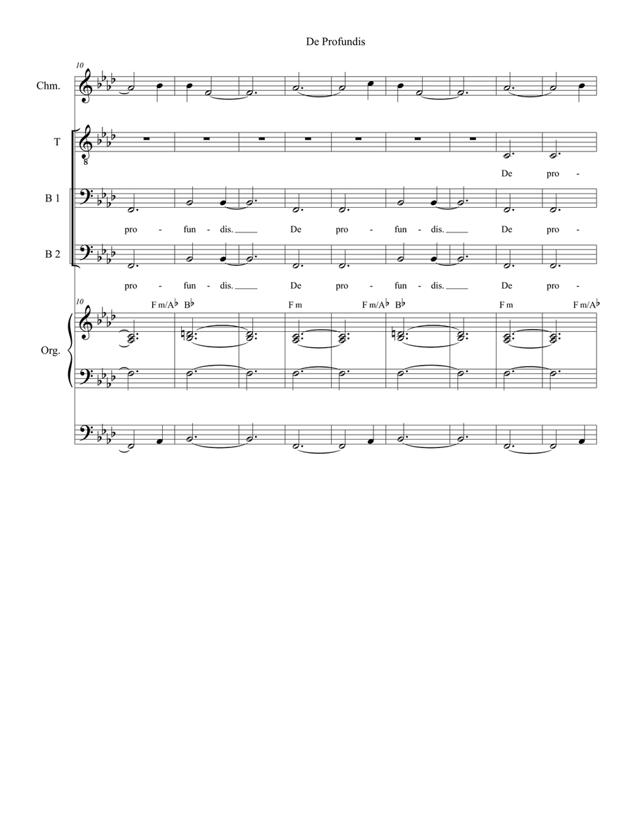 De Profundis De Profundis Divisi scores gallery preview page 2
