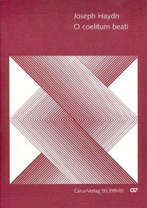Book cover for O coelitum beati