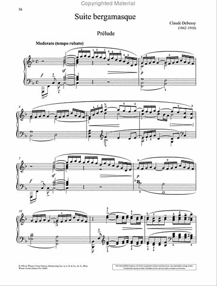 Suite Bergamasque Chamber Music scores gallery preview page 2