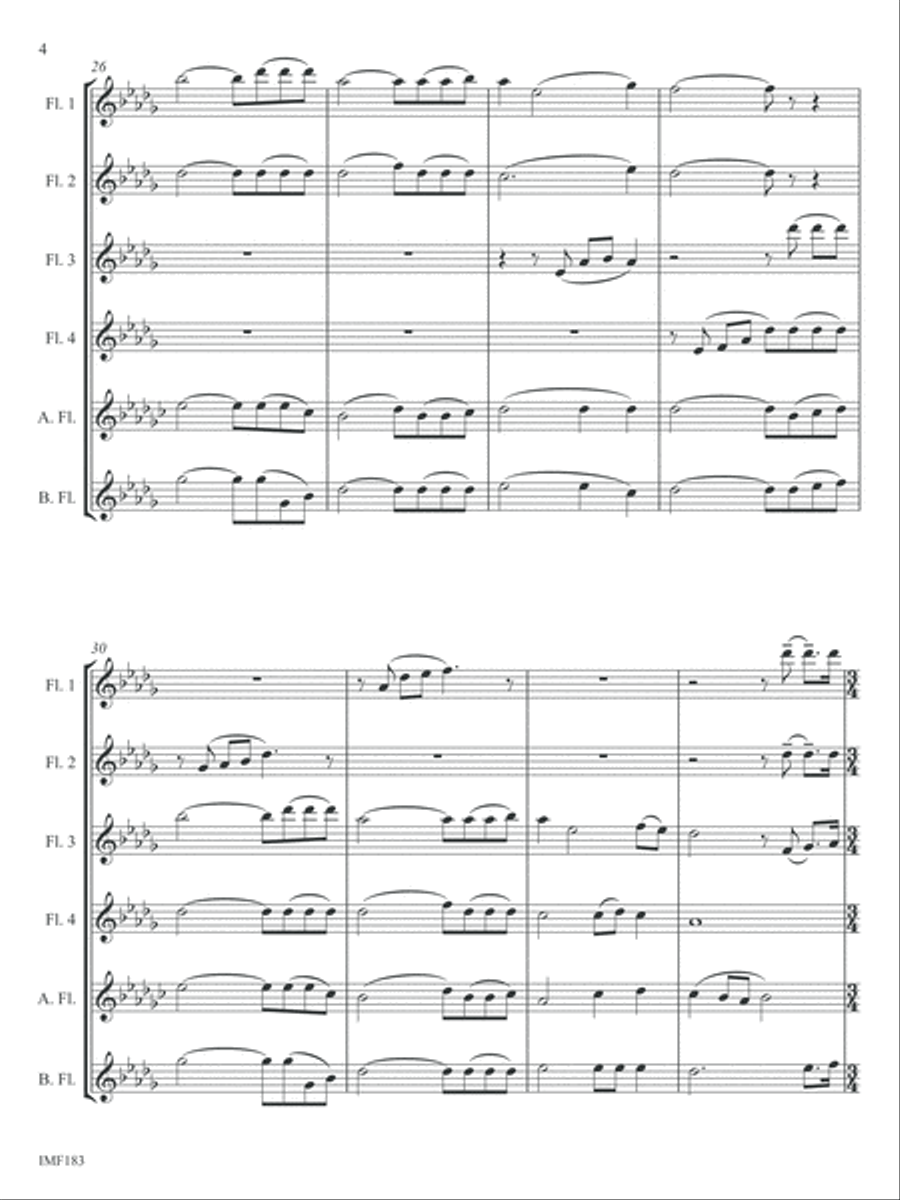 Beyond the Highest Star Beyond the Highest Star Flute Choir scores gallery preview page 7