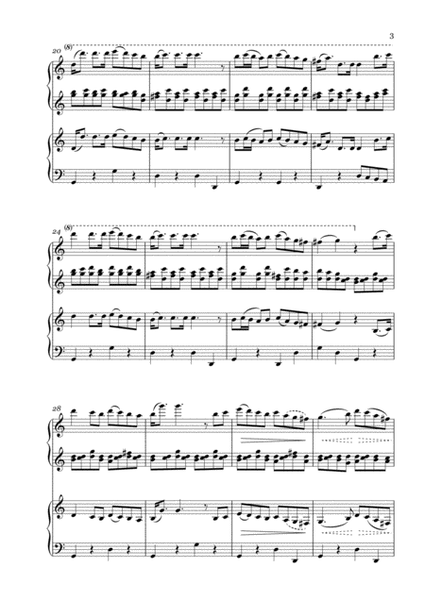 Haydn- SERENADE Op.3 No.5 - 1 piano 4 hands image number null