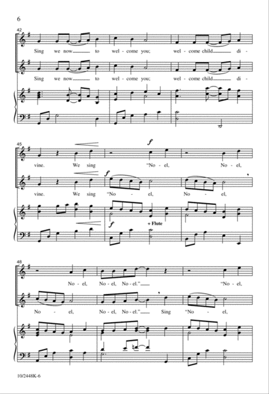 Child of Christmas Child of Christmas 2-Part scores gallery preview page 6