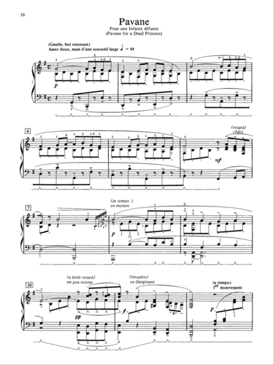 At the Piano with Ravel At the Piano with Ravel Piano Solo scores gallery preview page 8