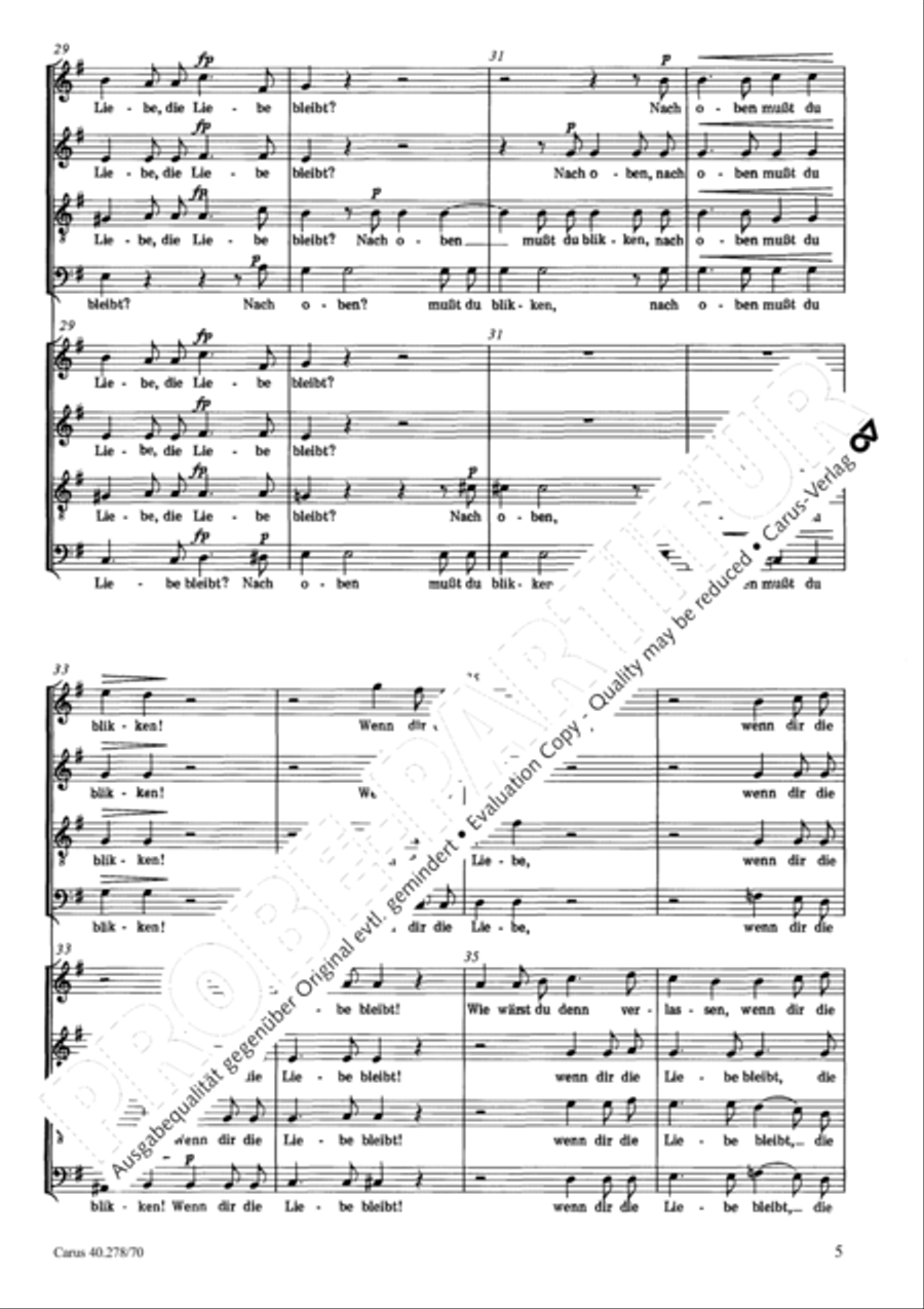 Zuversicht 4-Part scores gallery preview page 6