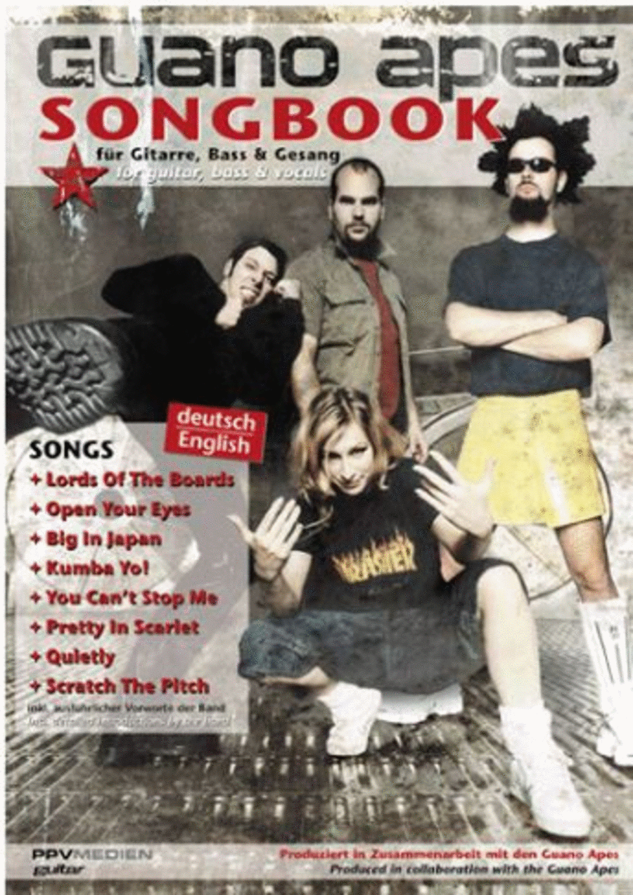 Guano Apes - Songbook Bass Guitar scores gallery preview page 1