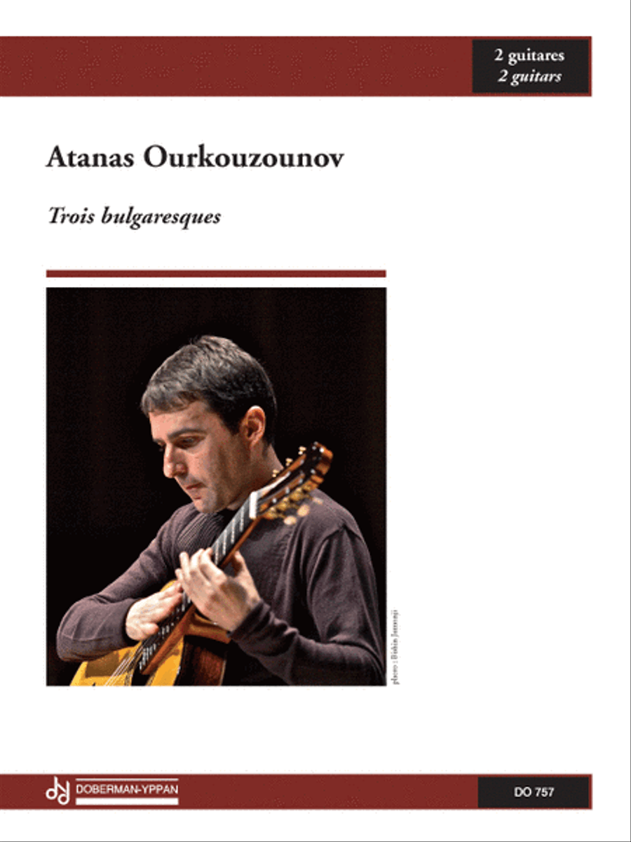 Trois bulgaresques Classical Guitar scores gallery preview page 1