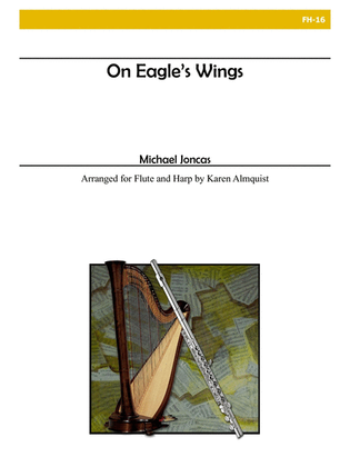 On Eagle's Wings for Flute and Harp
