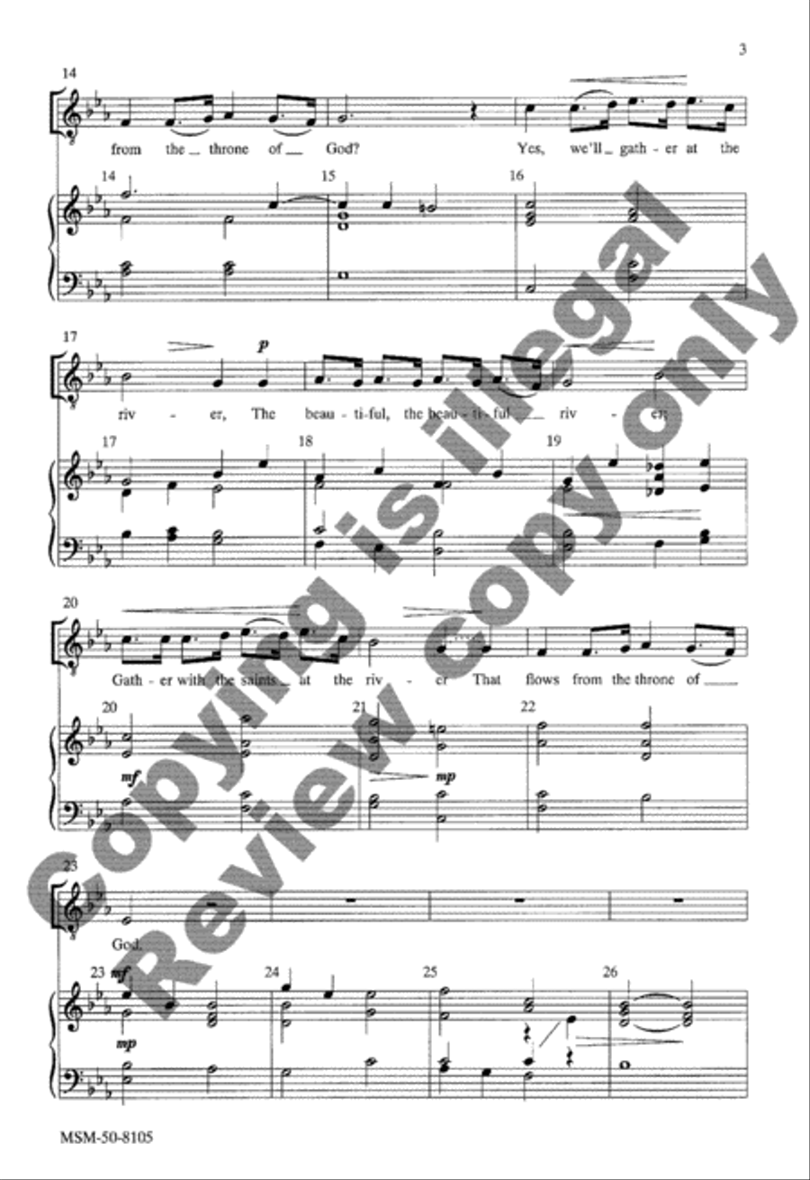 At the River Divisi scores gallery preview page 12