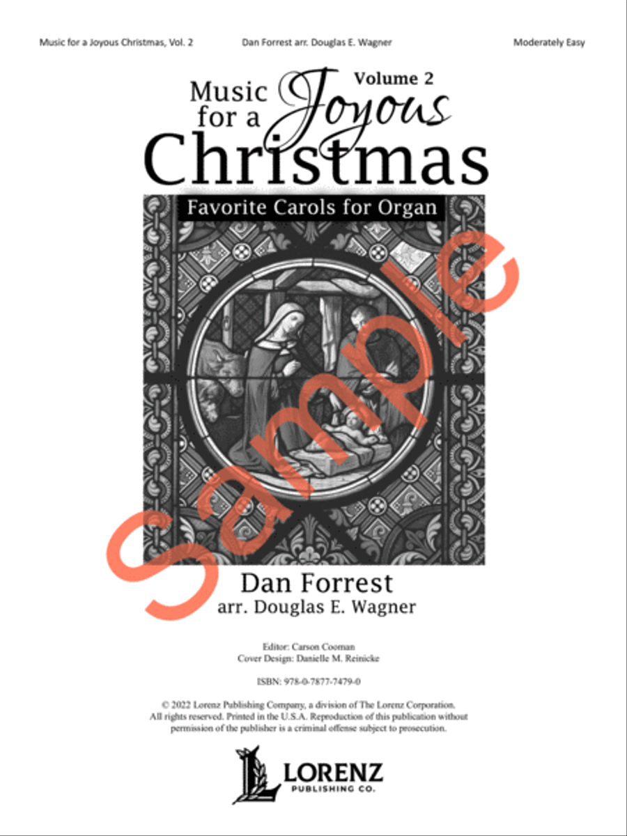 Music for a Joyous Christmas, Vol. 2 Organ Solo scores gallery preview page 2