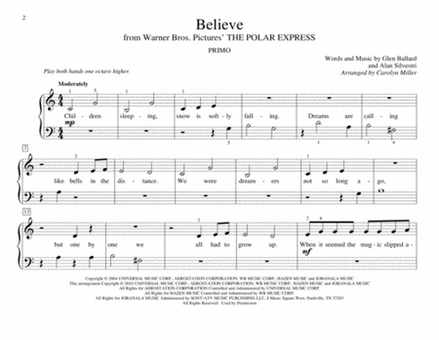 Believe (from The Polar Express)
