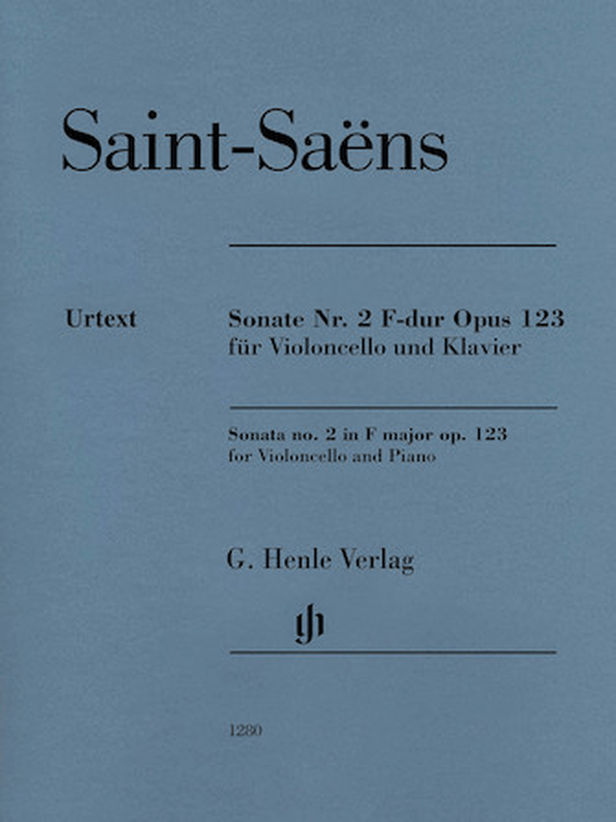 Sonata for Violoncello and Piano No. 2 in F Major, Op. 123
