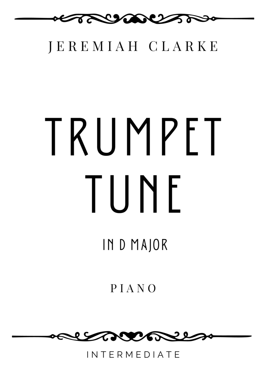Clarke - Trumpet Tune in D Major - Intermediate Chamber Music scores gallery preview page 1