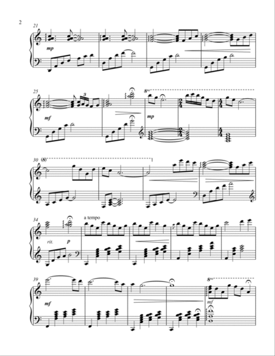 Ocean Song Ocean Song Piano Method scores gallery preview page 2