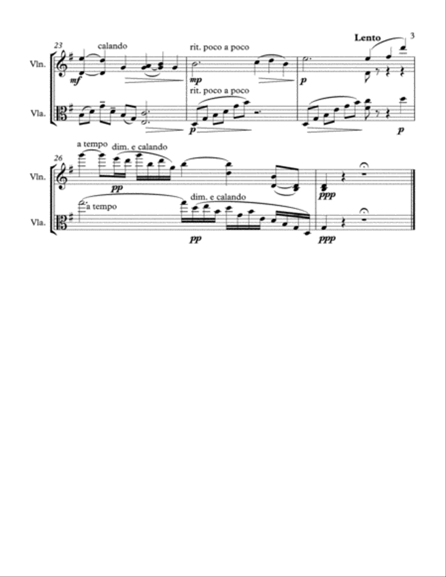 The Swan The Swan String Duet scores gallery preview page 3