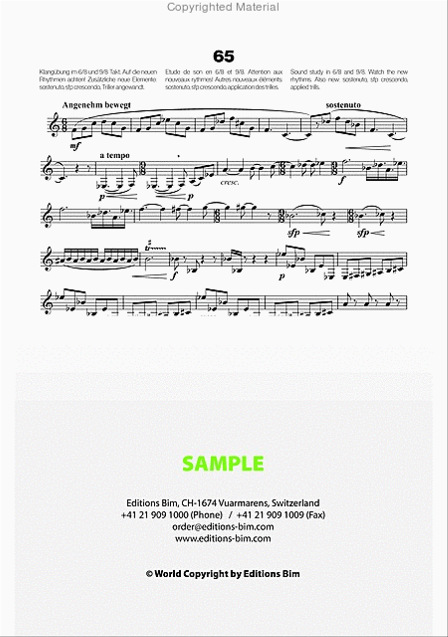76 Progressive Klangetüden für Horn Horn scores gallery preview page 15